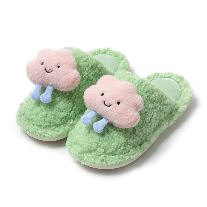 Cloudy Comfort Cartoon Plush Slippers