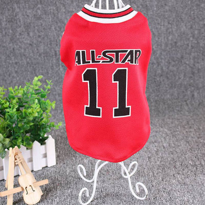 All-Star Pet Jersey – Sporty Dog Vest for World Cup and All-Star Fans! - All Inclusive Family Treasures