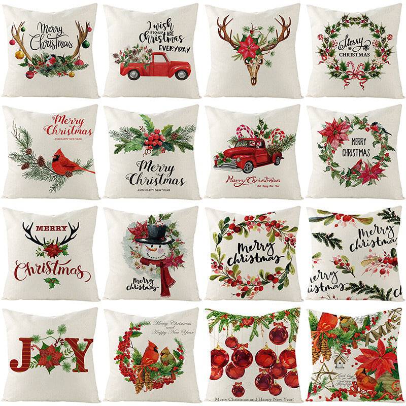 Festive Christmas Pillow Covers – Add Holiday Charm to Your Home Décor - All Inclusive Family Treasures