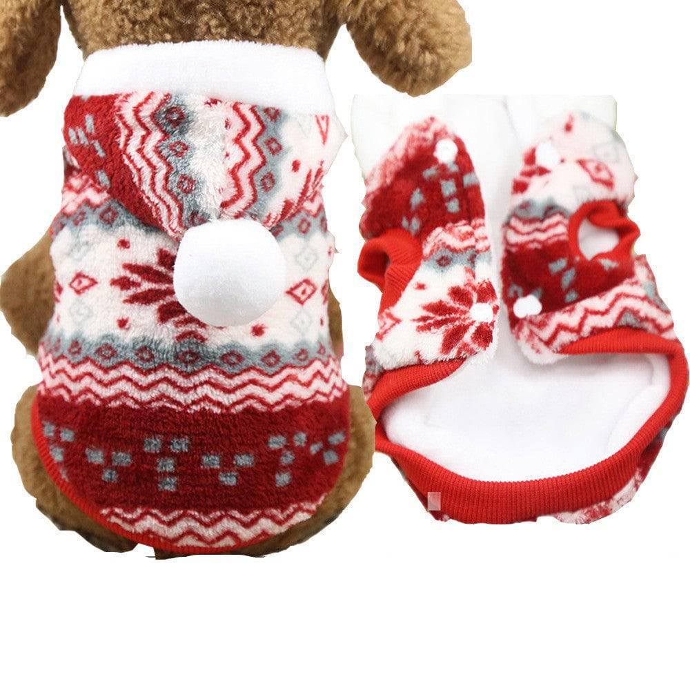 Festive Christmas Pet Outfit – Adorable Holiday Costume for Dogs and Cats! - All Inclusive Family Treasures