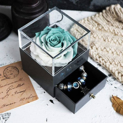 Eternal Rose Jewelry Box – A Timeless Gift of Love and Elegance - All Inclusive Family Treasures