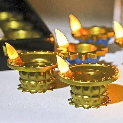 Water Pouring Diya LED Light – Mesmerizing Festive Décor - All Inclusive Family Treasures