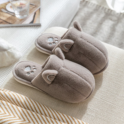 Adorable Paw Plush Slippers – Cozy Comfort for the Whole Family! - All Inclusive Family Treasures