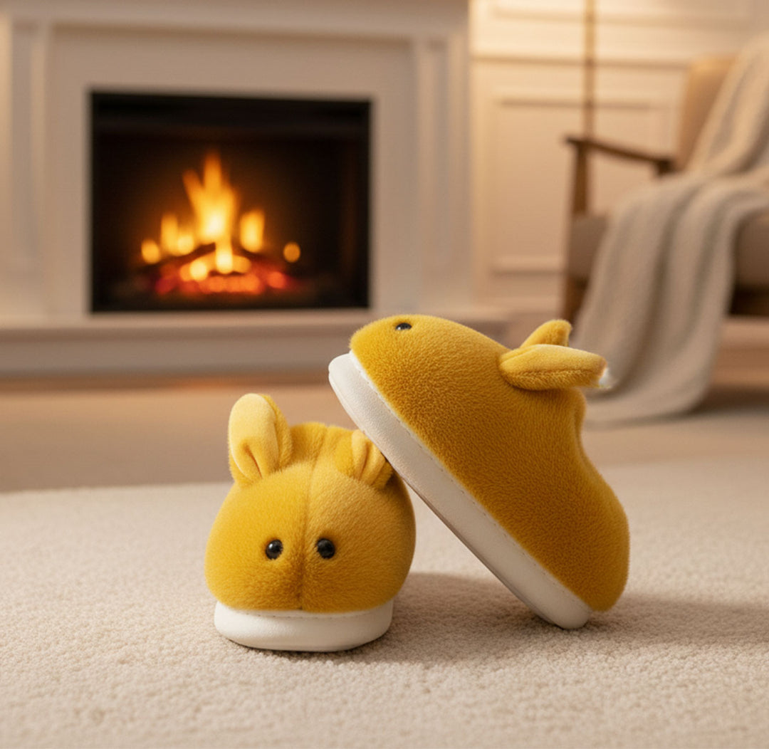 Bunny Snuggle Steps – Cozy Slippers for Little Feet