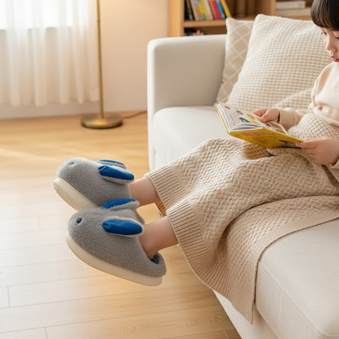 Bunny Snuggle Steps – Cozy Slippers for Little Feet