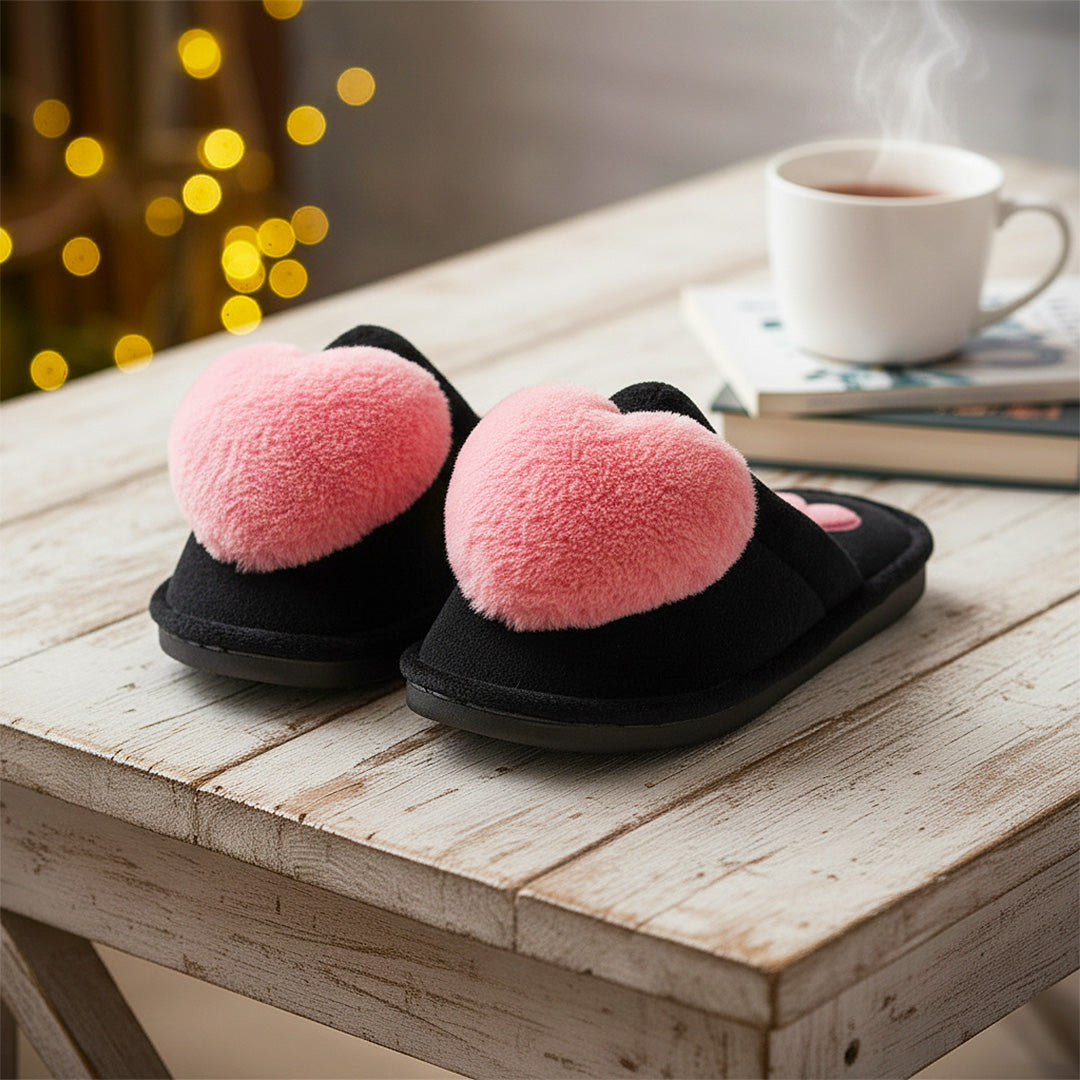 Fall in Love with Every Step: Cute Love Slippers