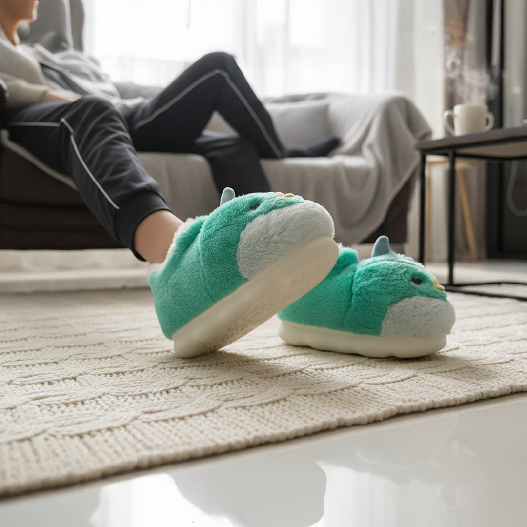 Cozy Plush Bird Slippers – Cute, Warm & Ultra-Comfy