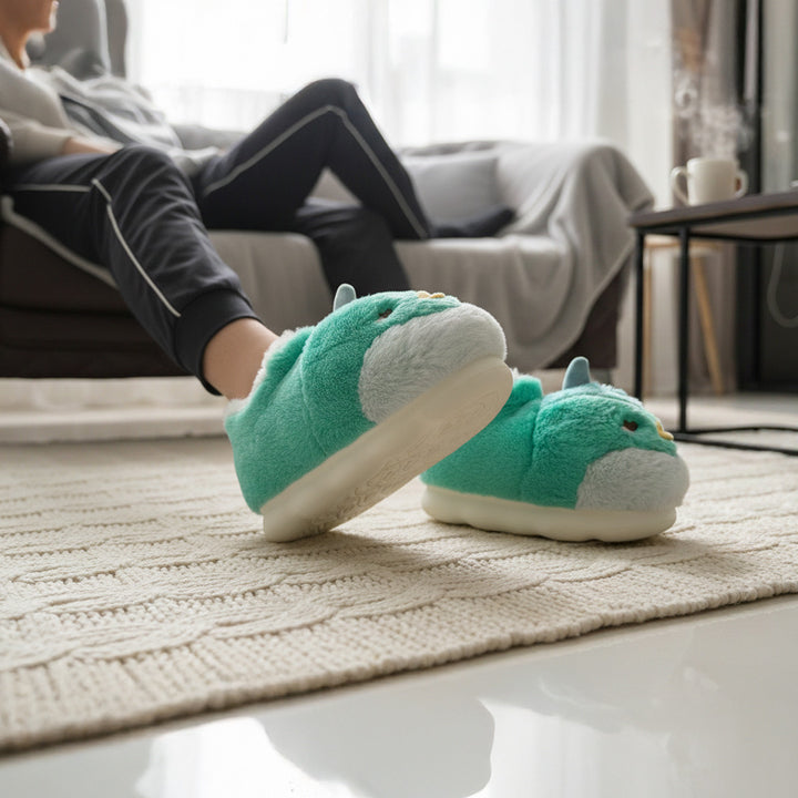 Cozy Plush Bird Slippers – Cute, Warm & Ultra-Comfy