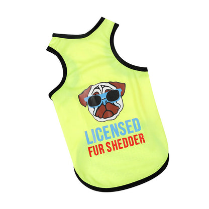 Creative Printed Pet Vest – Cute, Comfy & Full of Personality - All Inclusive Family Treasures