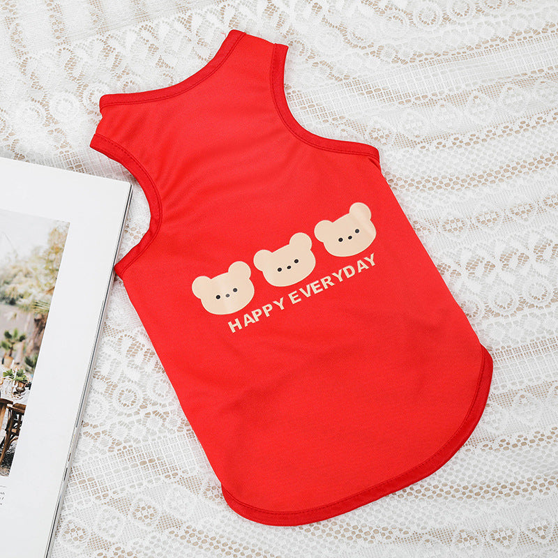 Creative Printed Pet Vest – Cute, Comfy & Full of Personality - All Inclusive Family Treasures