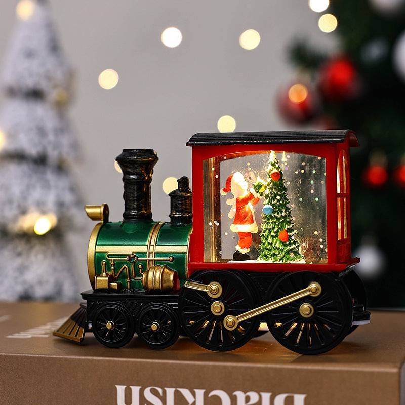 Festive Christmas Train Night Lamp - Add Magic to Your Holidays! - All Inclusive Family Treasures