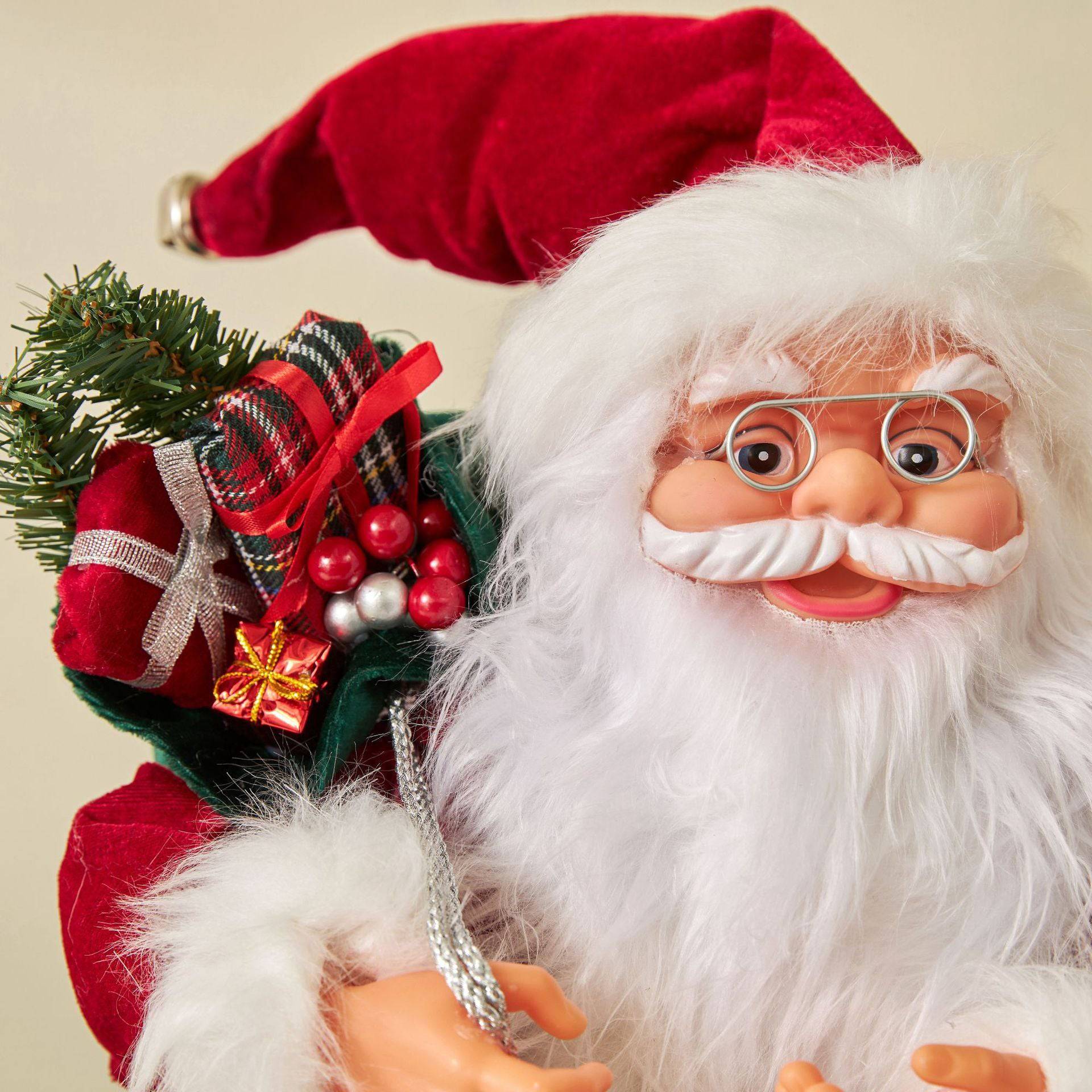 Classic Santa Claus Figurine - Festive Holiday Home Décor - All Inclusive Family Treasures