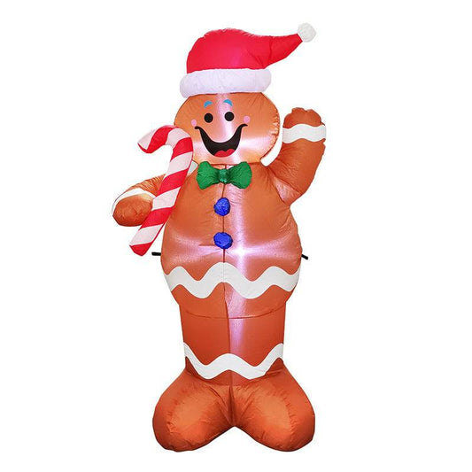 Festive LED Inflatable Christmas Decorations – Santa, Snowman, and Tree for a Magical Outdoor Display - All Inclusive Family Treasures