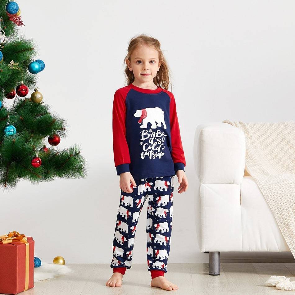 Printed Parent-Child Pajama Set - All Inclusive Family Treasures