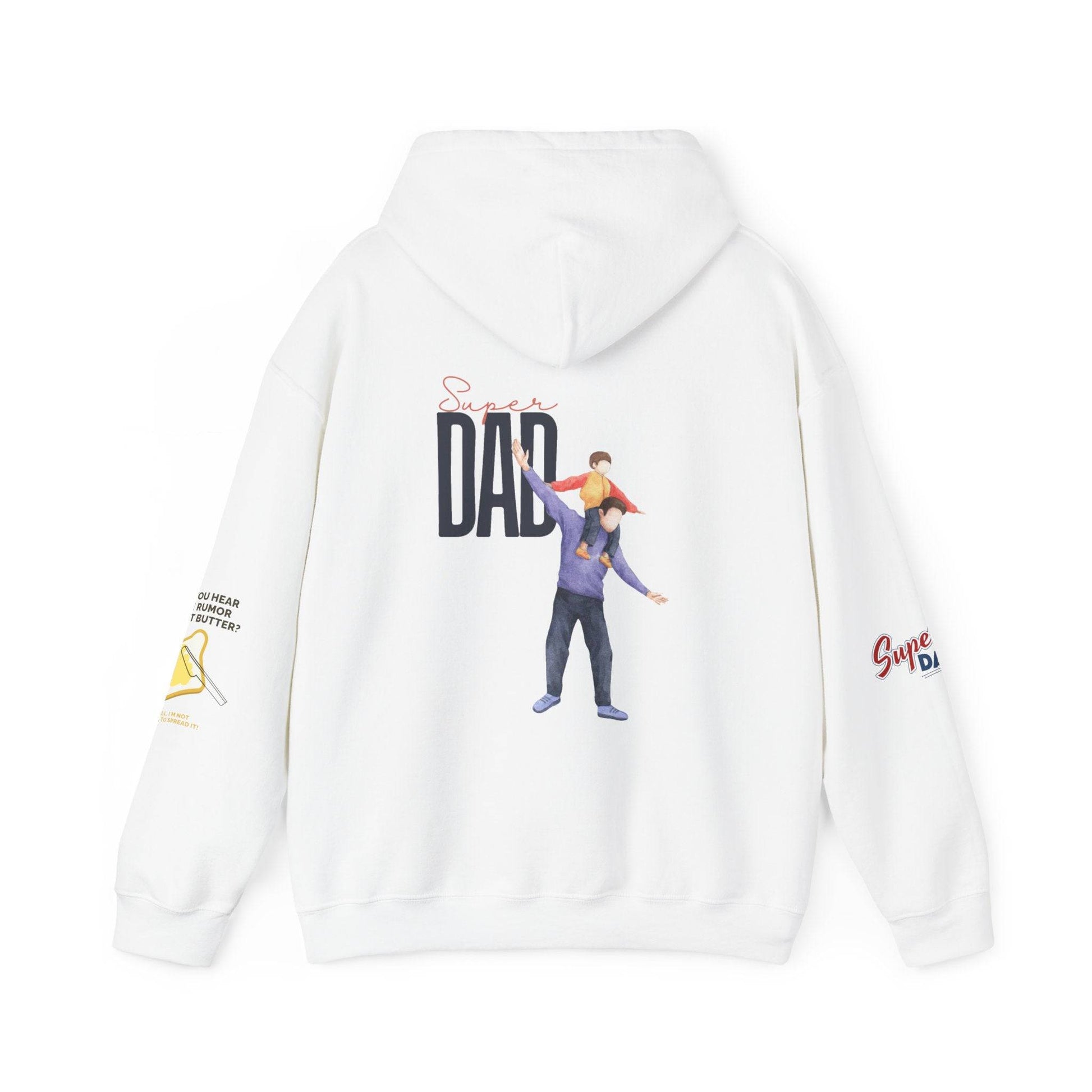 My Dad is the Best - Super Papa Hoodie for Fathers and Sons - All Inclusive Family Treasures