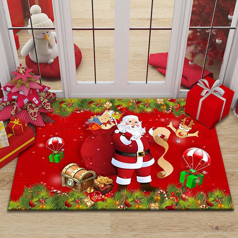 Festive Christmas Floor Rugs – Cozy and Decorative Holiday Carpets for Your Home - All Inclusive Family Treasures