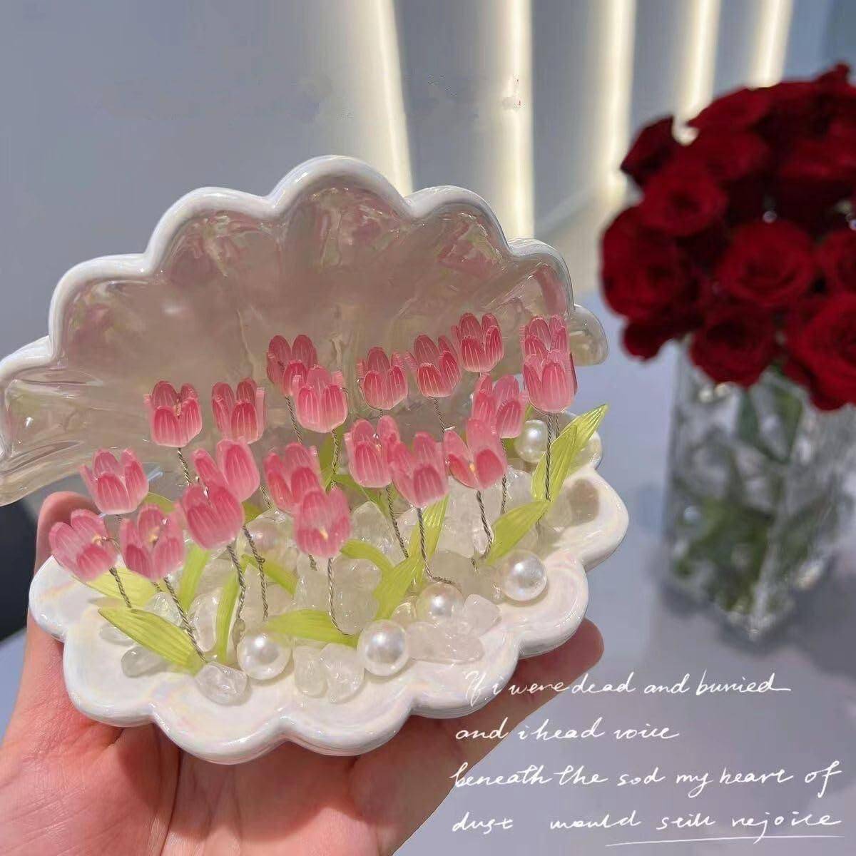 Elegant Tulip Night Light – Transform Your Space with Soothing Glow & Floral Charm! - All Inclusive Family Treasures