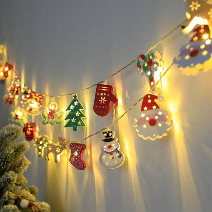 Christmas LED String Lights – Festive Santa, Snowman & Tree Ornament Lights for Holiday Décor! - All Inclusive Family Treasures