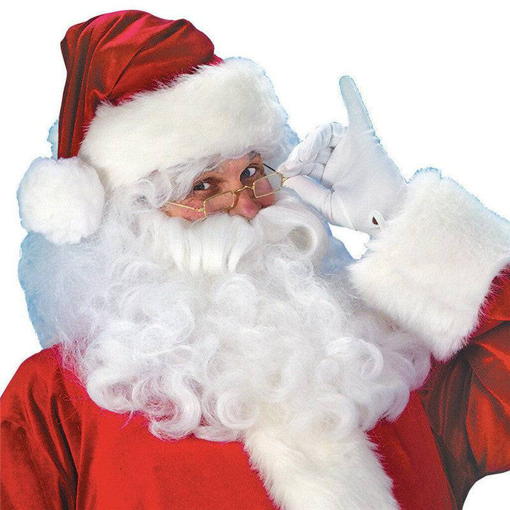 Deluxe Santa Claus Costume – Bring the Magic of Christmas to Life! - All Inclusive Family Treasures
