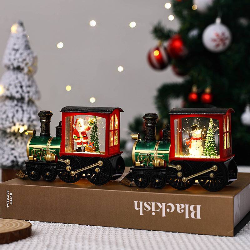 Festive Christmas Train Night Lamp - Add Magic to Your Holidays! - All Inclusive Family Treasures