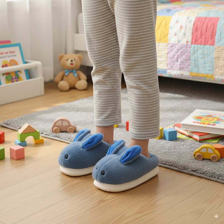 Bunny Snuggle Steps – Cozy Slippers for Little Feet