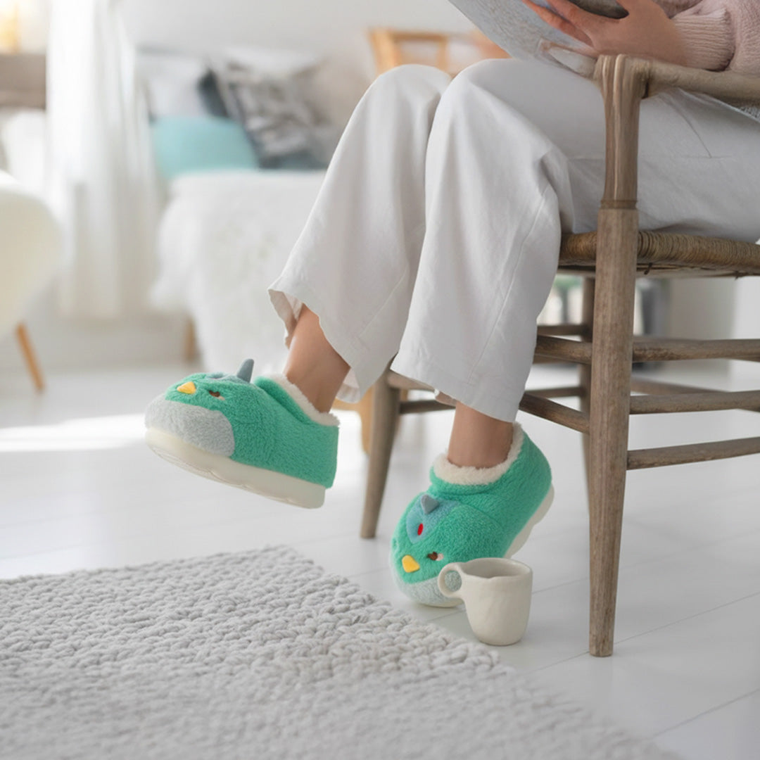 Cozy Plush Bird Slippers – Cute, Warm & Ultra-Comfy