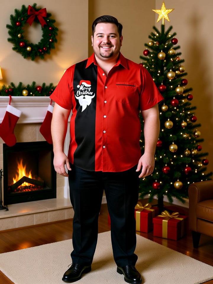 Festive Men's 3D Christmas Print Shirts – Holiday Spirit in Every Stitch!