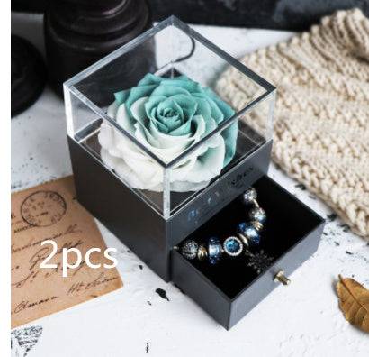 Eternal Rose Jewelry Box – A Timeless Gift of Love and Elegance - All Inclusive Family Treasures