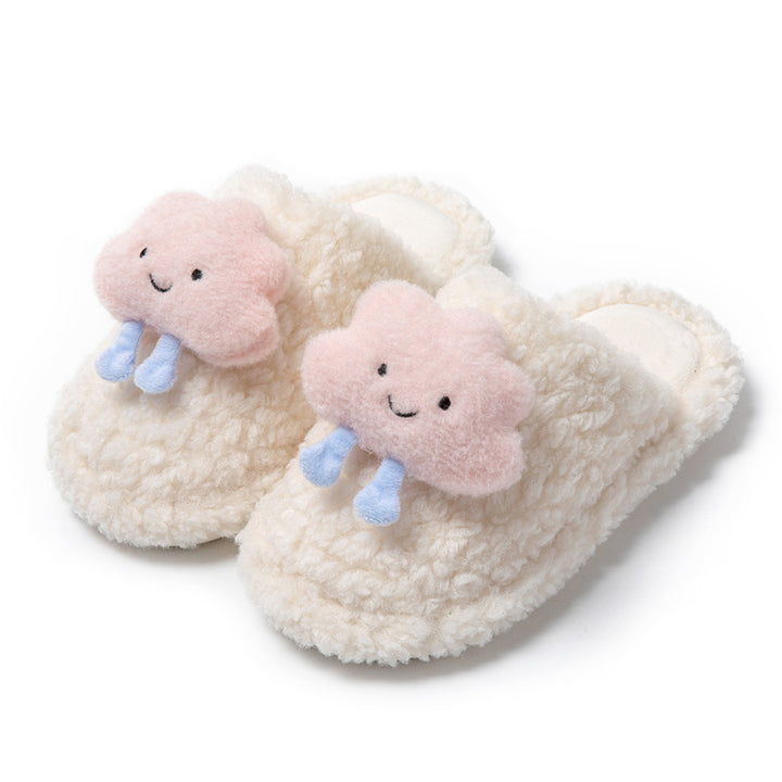 Cloudy Comfort Cartoon Plush Slippers