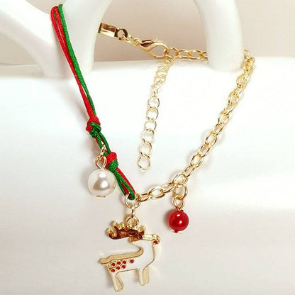 Christmas Charm Bracelet – Snowman, Santa, Tree & More Festive Charms - All Inclusive Family Treasures