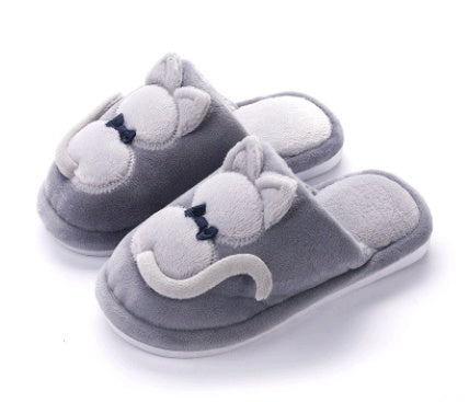 Cozy Cat Family Slippers – Parent & Child Matching Warmth