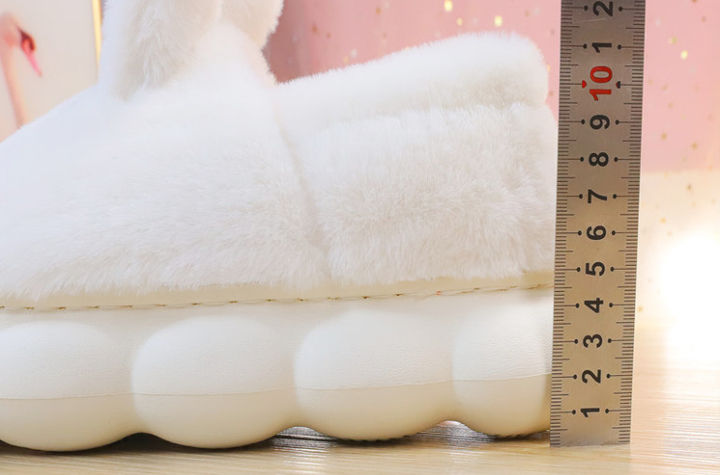 Cloud Bunny Bliss – Ultra-Plush Non-Slip Slippers for Women - All Inclusive Family Treasures