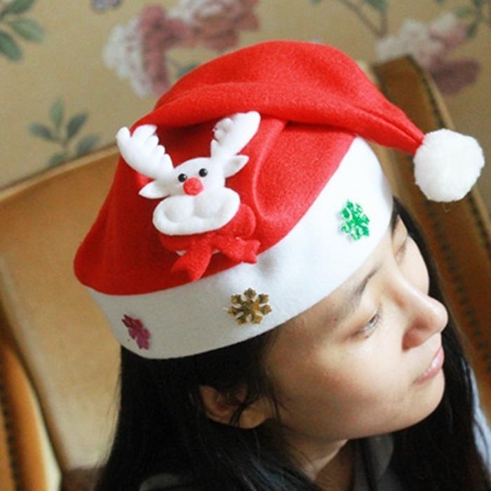 Festive Glow – Christmas LED Cartoon Luminous Hat for Kids & Adults