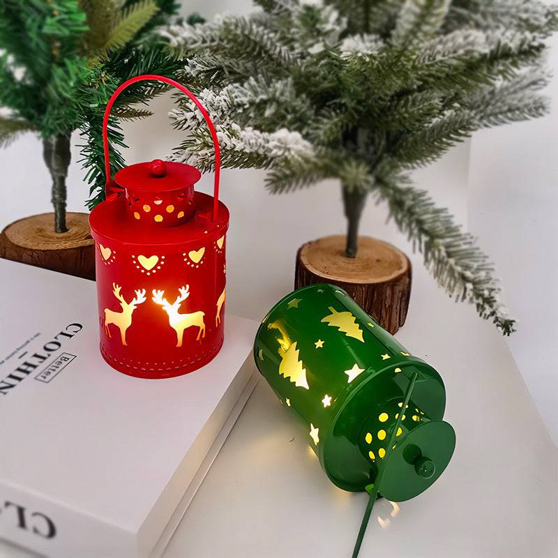 LED Christmas Lantern Set – Nordic Style Decorative Holiday Lights - All Inclusive Family Treasures