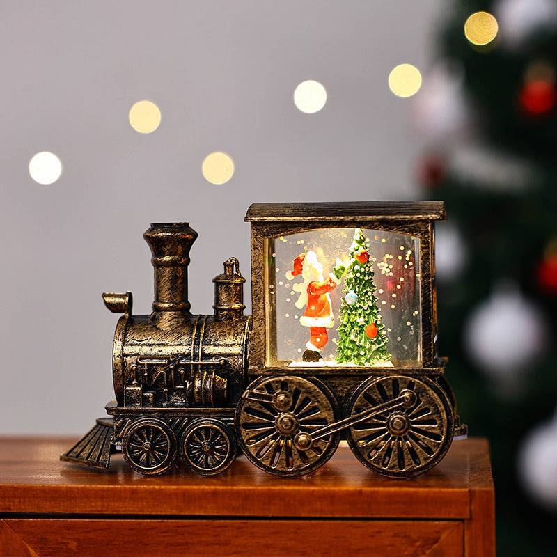 Festive Christmas Train Night Lamp - Add Magic to Your Holidays! - All Inclusive Family Treasures