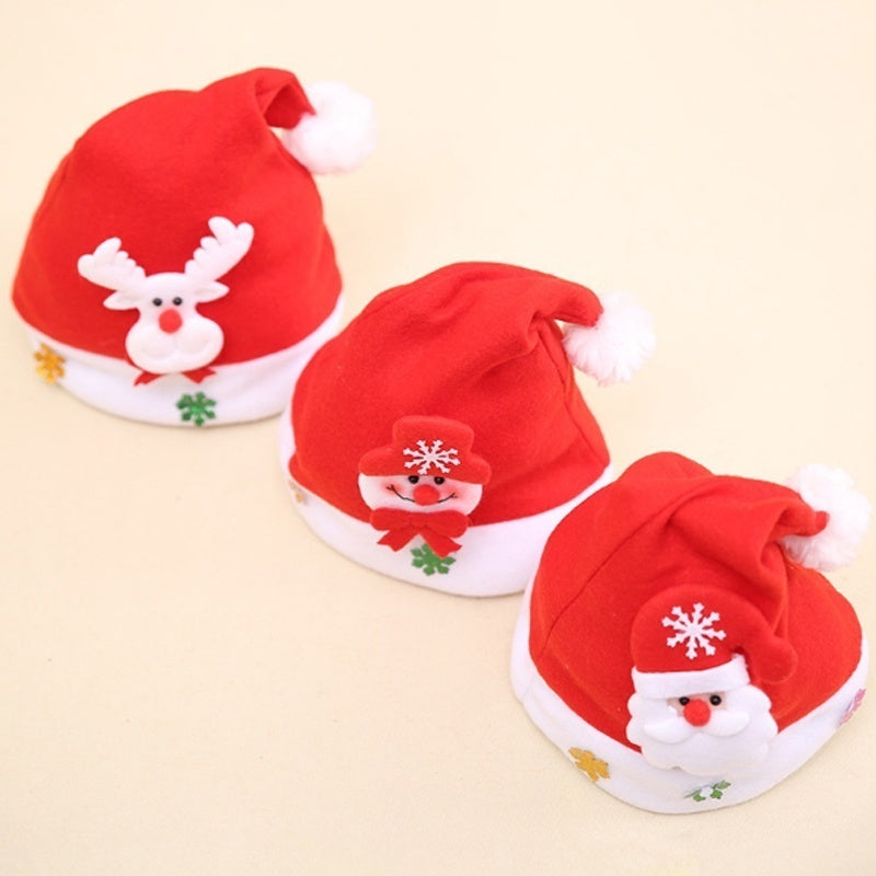 Festive Glow – Christmas LED Cartoon Luminous Hat for Kids & Adults