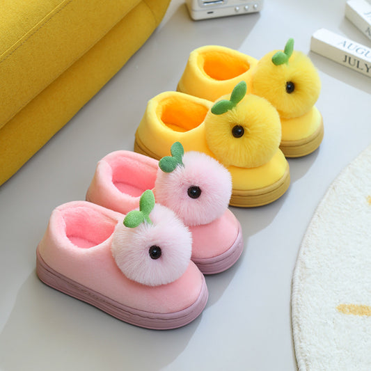 Adorable & Cozy: 3D Plush Baby Slippers! - All Inclusive Family Treasures