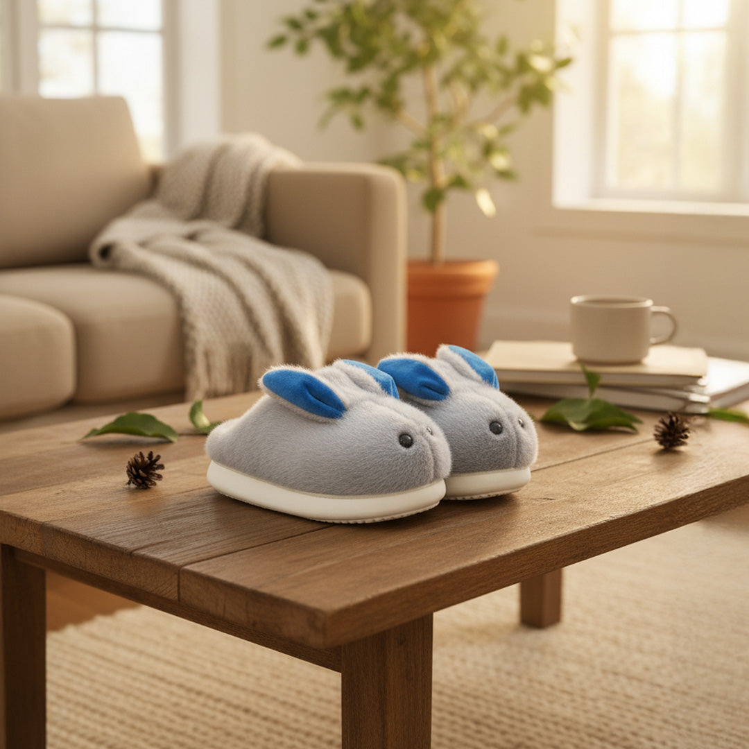 Bunny Snuggle Steps – Cozy Slippers for Little Feet