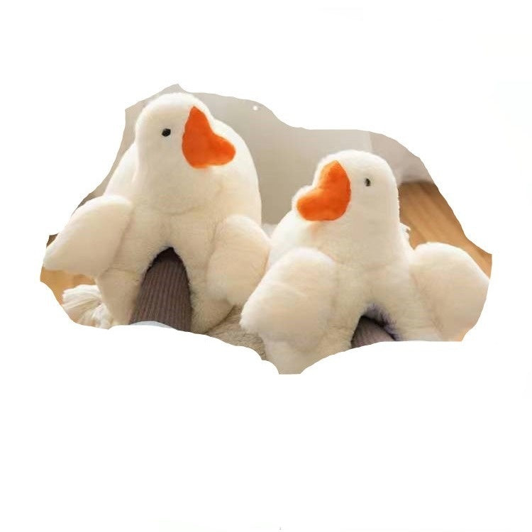 Cozy Up with Adorable Duck Fluffy Slippers! - All Inclusive Family Treasures