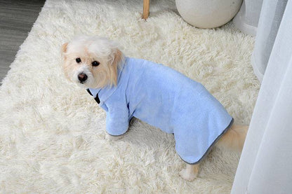 Quick-Dry Pet Bathrobe – Ultra-Absorbent Microfiber Towel for Dogs and Cats! - All Inclusive Family Treasures