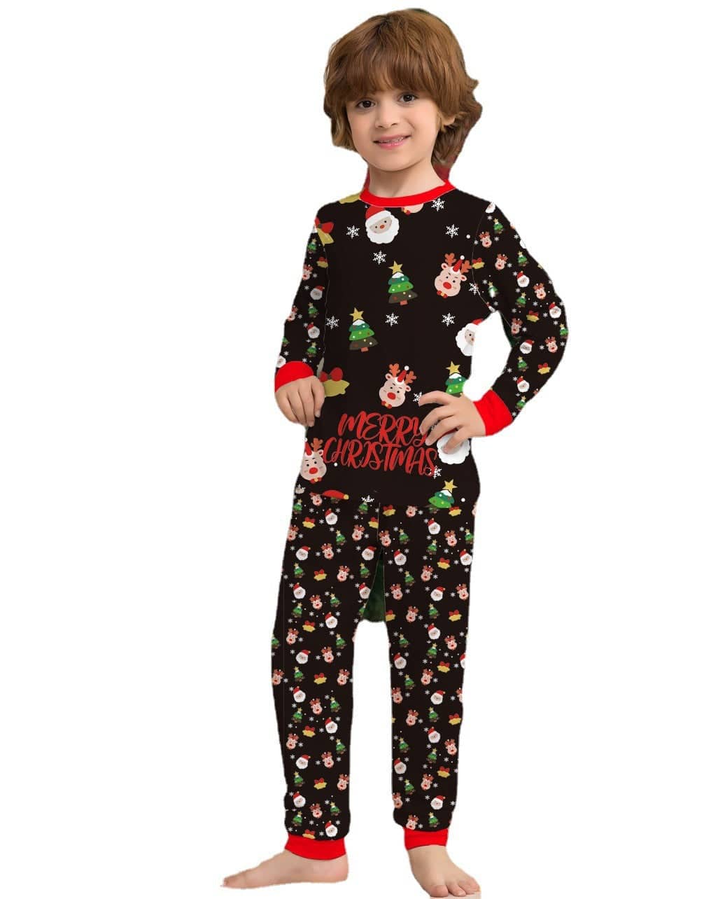 Cozy Family Christmas Matching Pajama Set – Perfect for Festive Nights and Holiday Photos - All Inclusive Family Treasures