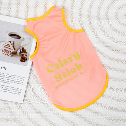 Creative Printed Pet Vest – Cute, Comfy & Full of Personality - All Inclusive Family Treasures