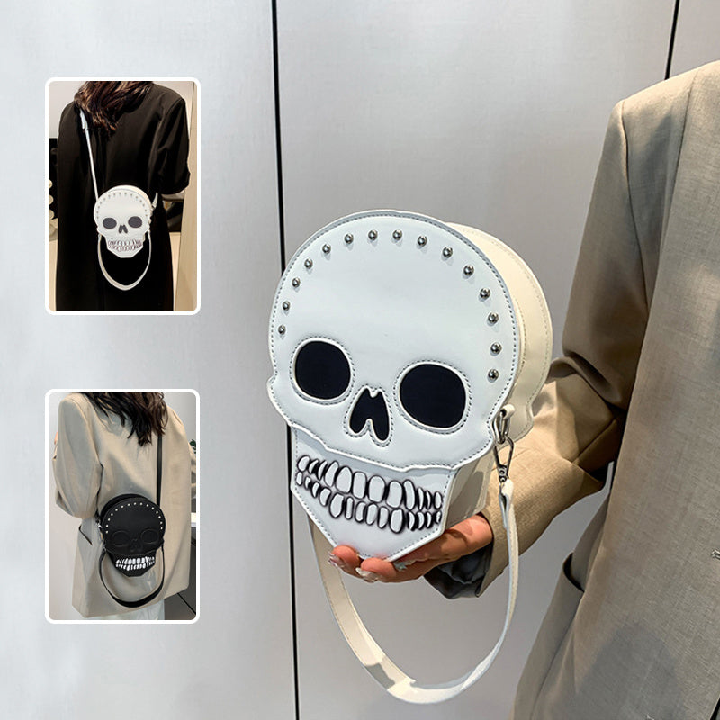 Skull Chic Crossbody – The Edgy Halloween Bag That Turns Heads