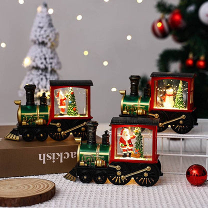 Festive Christmas Train Night Lamp - Add Magic to Your Holidays! - All Inclusive Family Treasures