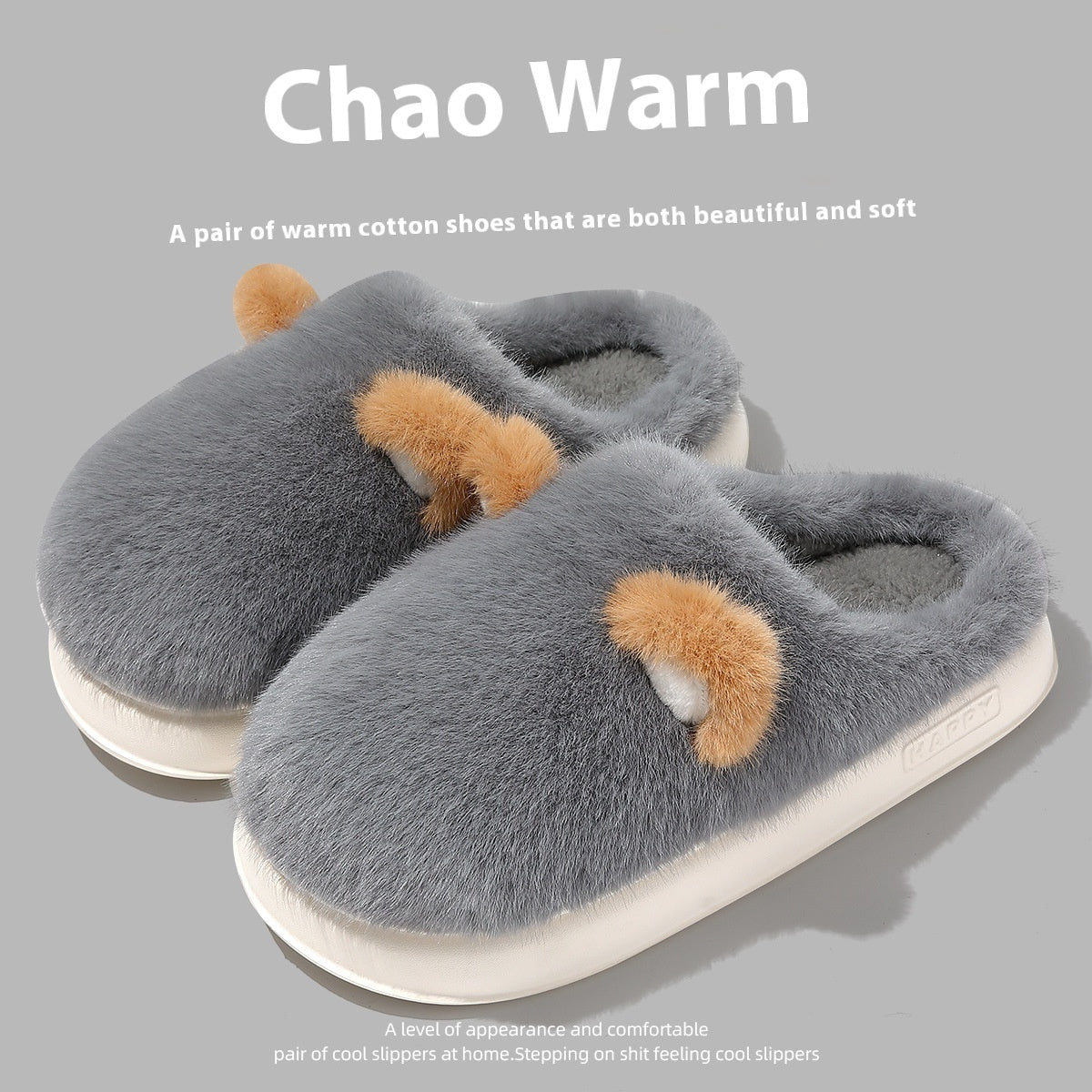 Snuggly Bear Fleece Slippers – Cozy Comfort for Chilly Days! - All Inclusive Family Treasures