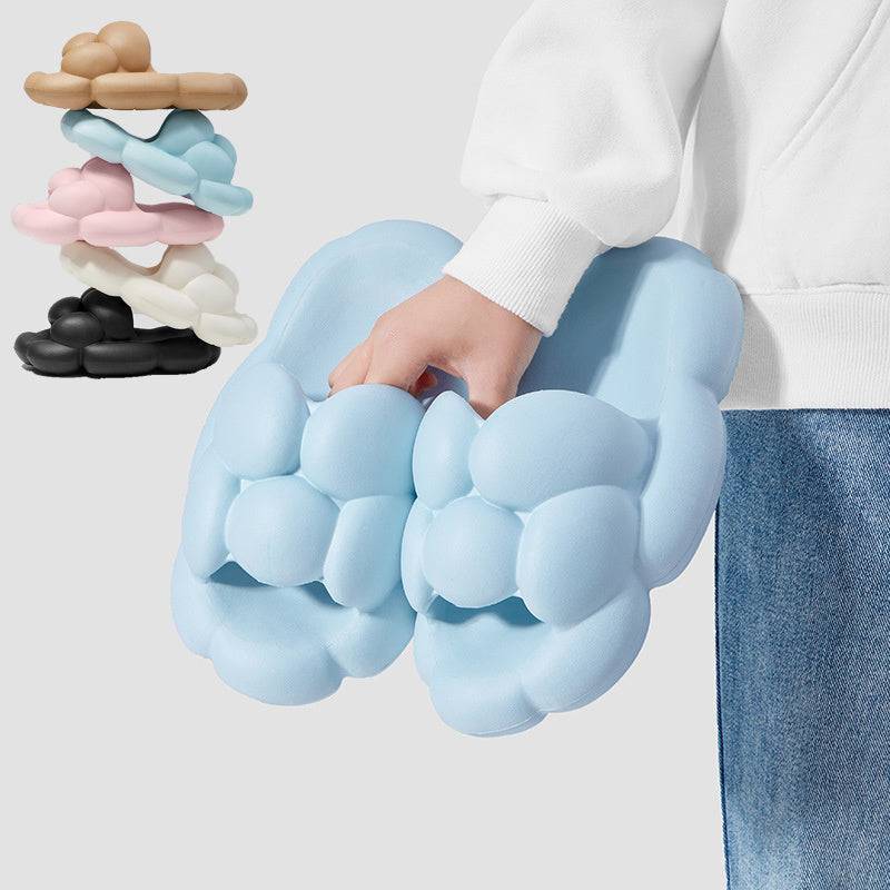 Step Into Cloud-Like Comfort: Soft Cloud Design Slippers - All Inclusive Family Treasures