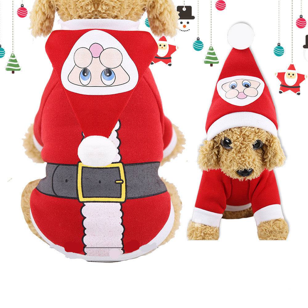 Festive Christmas Pet Outfit – Adorable Holiday Costume for Dogs and Cats! - All Inclusive Family Treasures