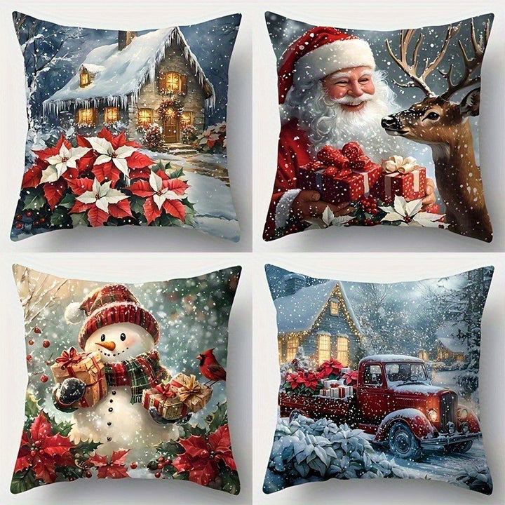 Festive Magic Cushion Covers – Bring Christmas Cheer Home