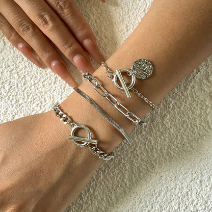 Effortless Elegance – The Ultimate Layered Bracelet Set