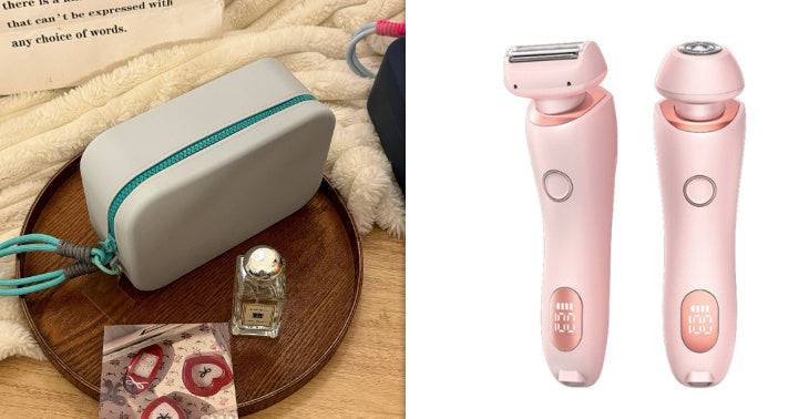 2-in-1 Rechargeable Hair Removal Epilator: Your All-in-One Solution for Silky Smooth Skin - All Inclusive Family Treasures